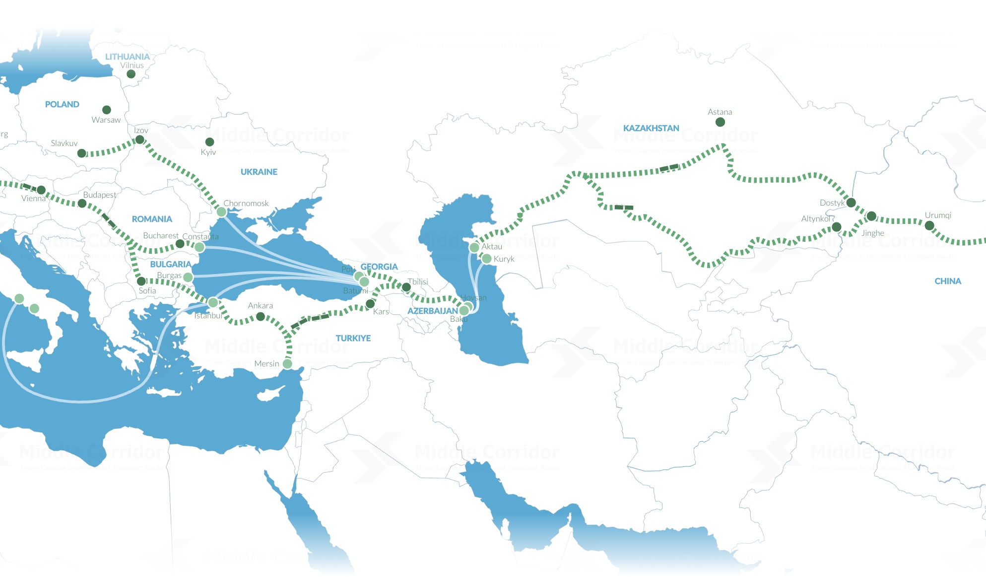 Revamping the Middle Corridor: Digital Innovation Elevates Eurasian Trade Efficiency and Sustainability